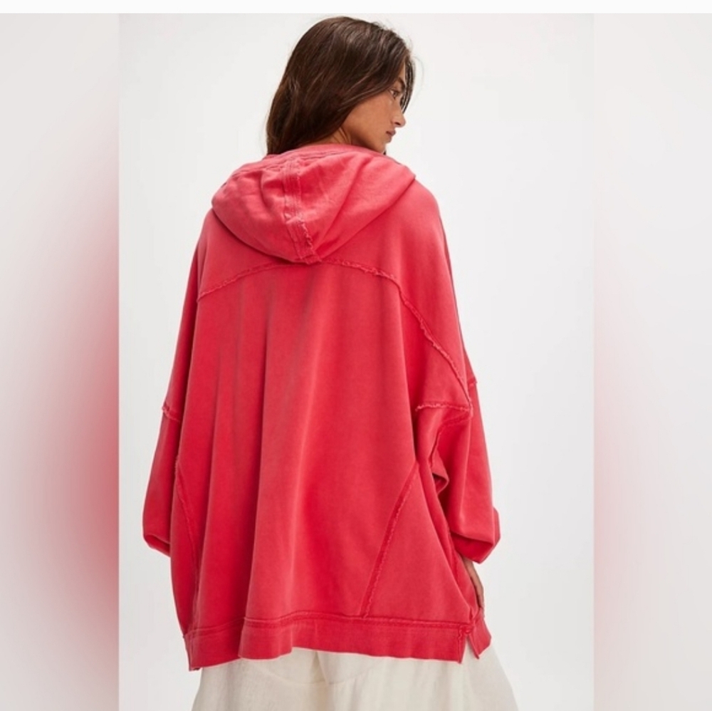 NWT We The Free We Hoodie In High Risk Red - Picture 3 of 10